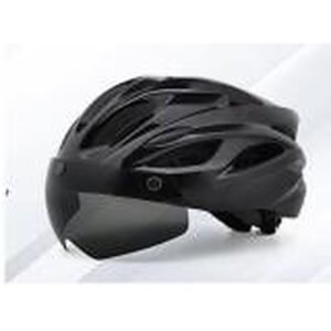 Casque vélo avec visière