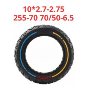 Pneu Plein Bison 10*2.7-2.75 coloré